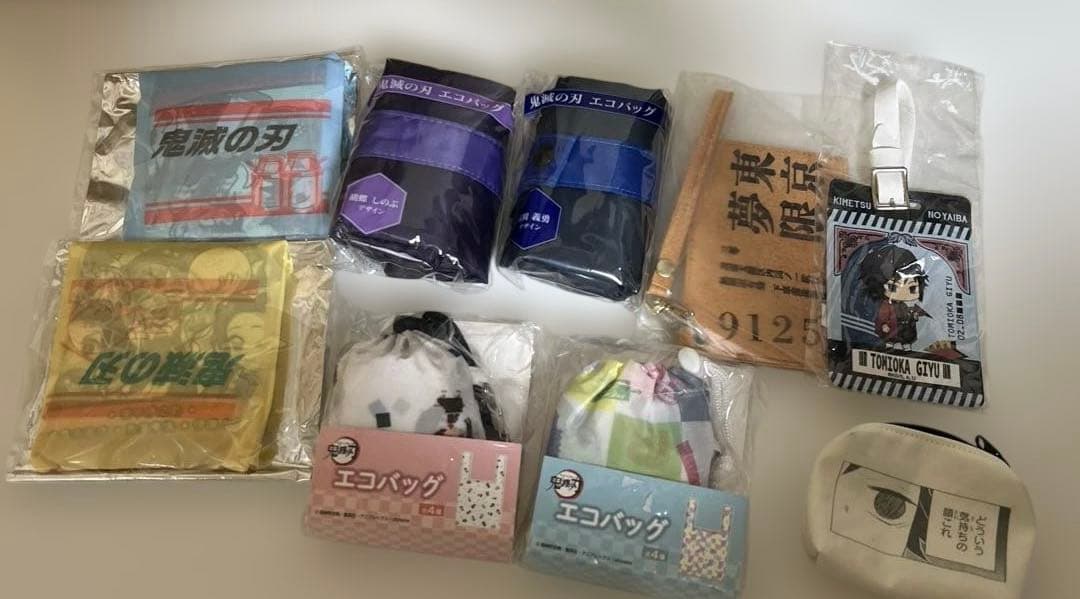 鬼滅の刃 エコバッグ パスケースその他 ufotable ローソン