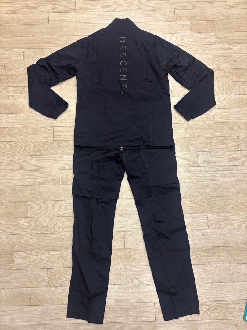 デサントゴルフ ナイロン レインウェア セットアップ