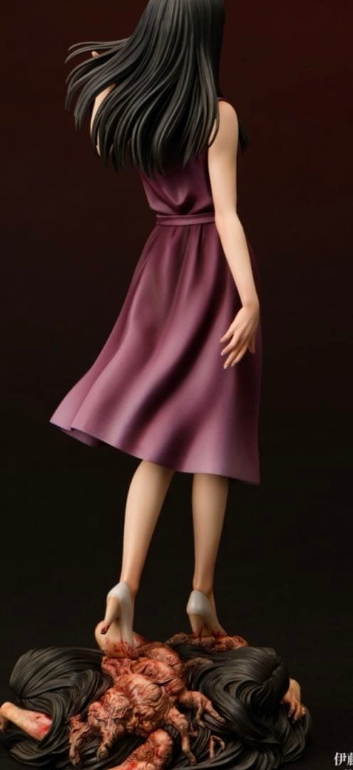 伊藤潤二×藤本圭紀 「富江」 コラボレーション・スタチュー　豆魚雷