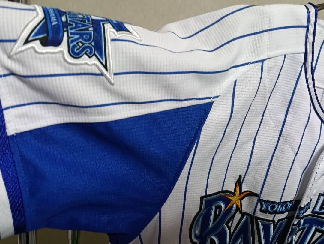 【美品・超希少】横浜DeNAベイスターズ レプリカ刺繍ユニフォーム（プロスパ製）