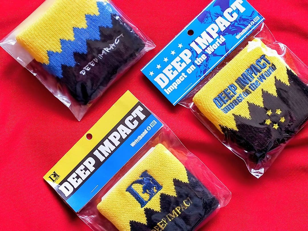 ◆　競馬　JRA　◆　ディープインパクト　◆　リストバンド　◆　３種類セット　◆