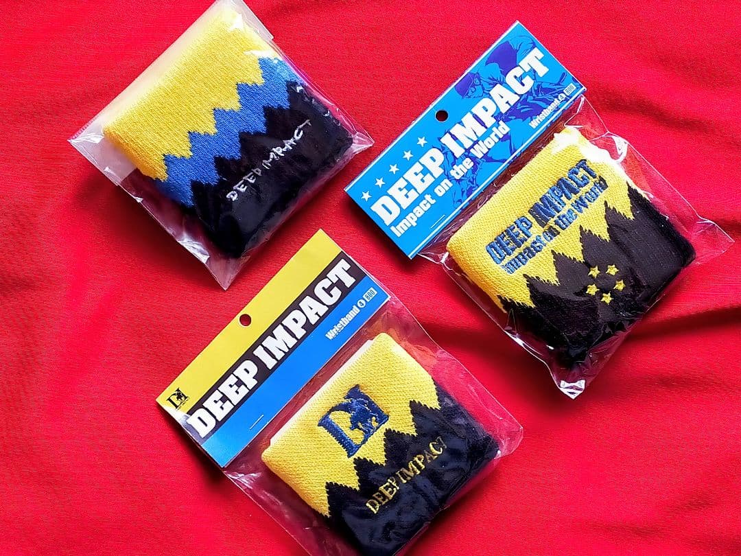 ◆　競馬　JRA　◆　ディープインパクト　◆　リストバンド　◆　３種類セット　◆