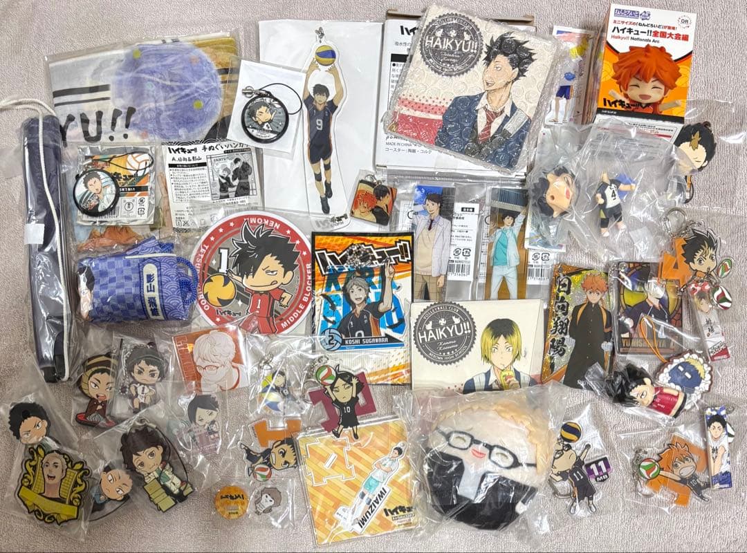ハイキュー　約200点　グッズまとめ売り　缶バッジ　アクリルスタンド