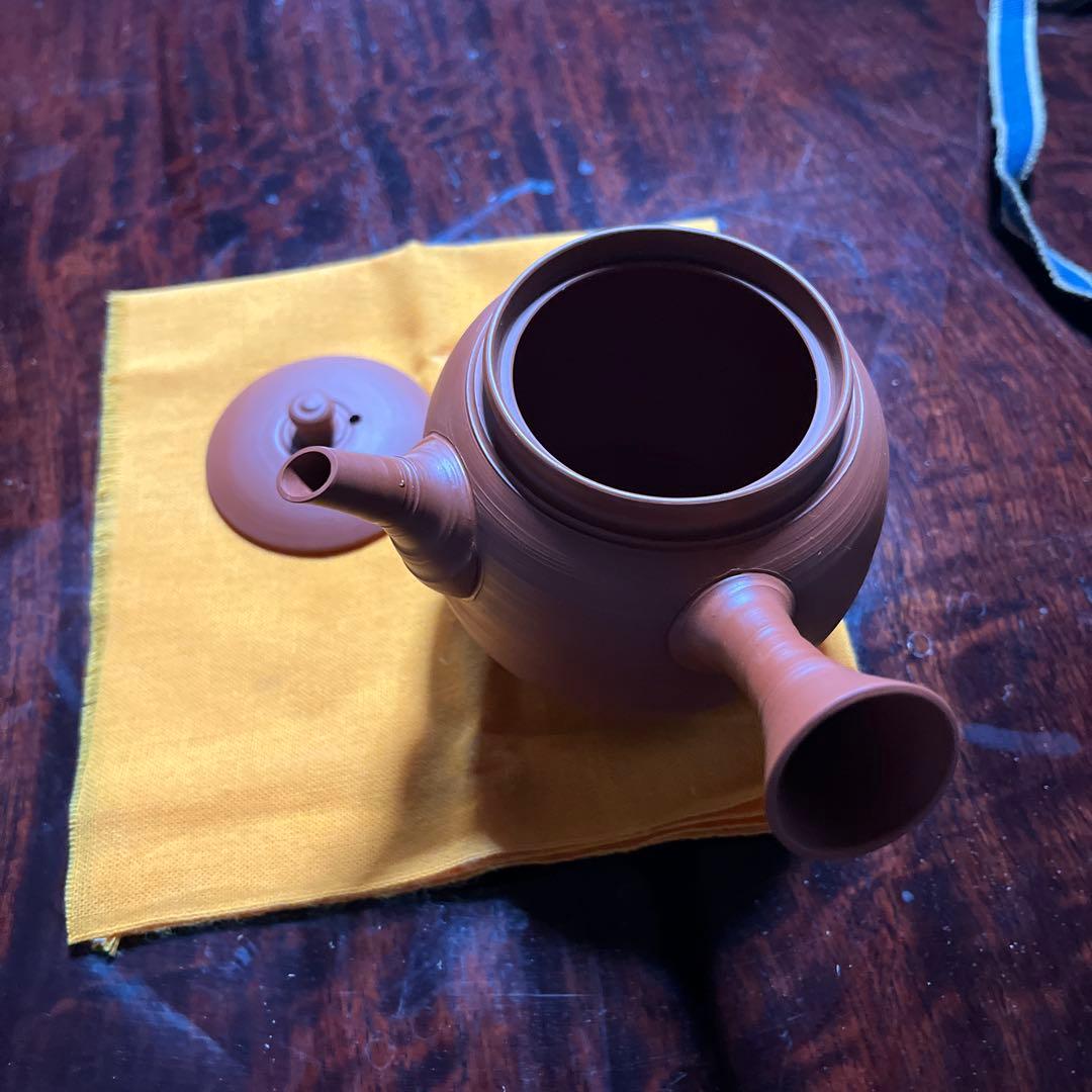 急須　朱泥　風月　常滑焼　希少　アンティーク