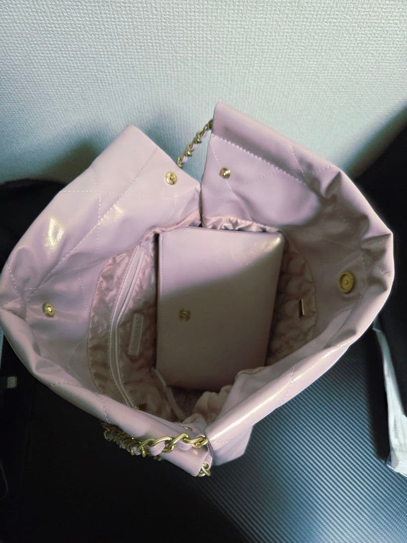 ピンク　ショルダーバッグ　ノベルティ