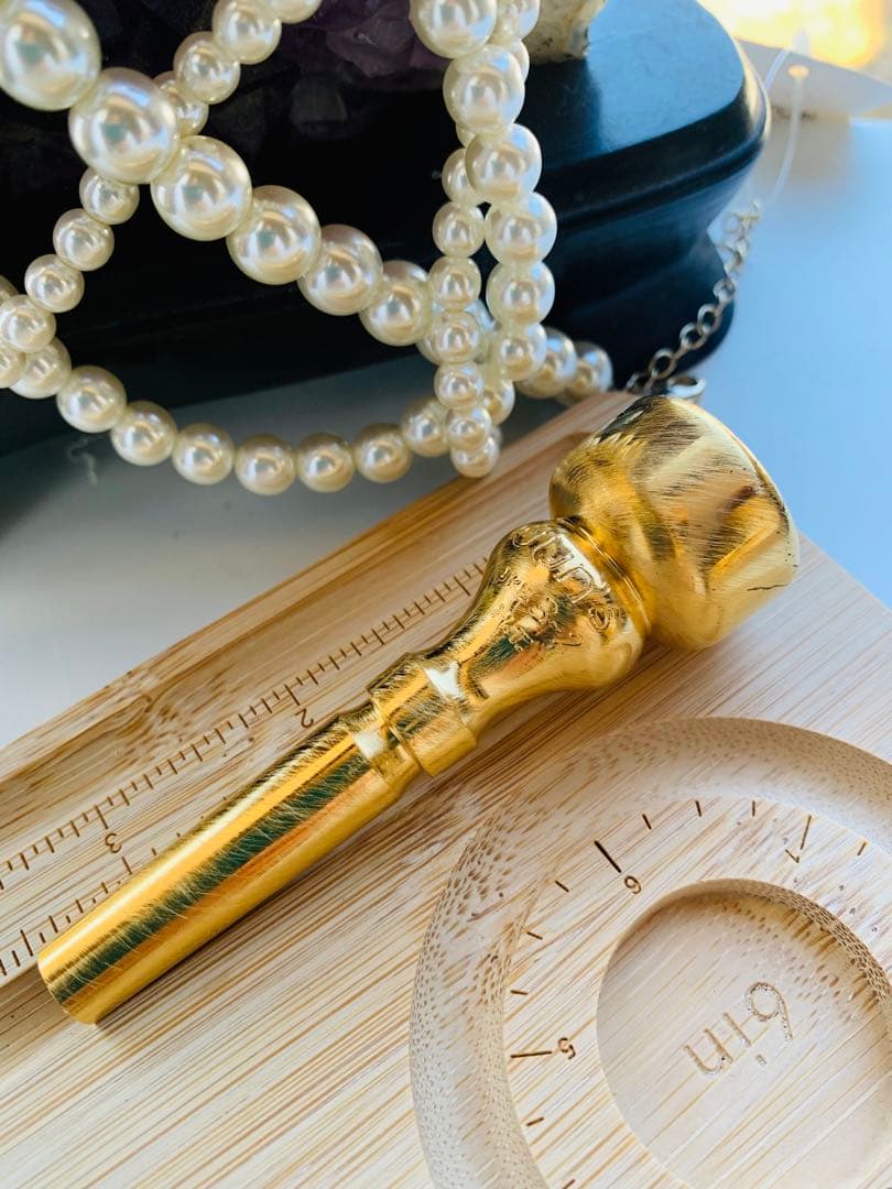 JUN’SマウスピースGIGA MASTER 3-2 熱処理ヘアライン加工