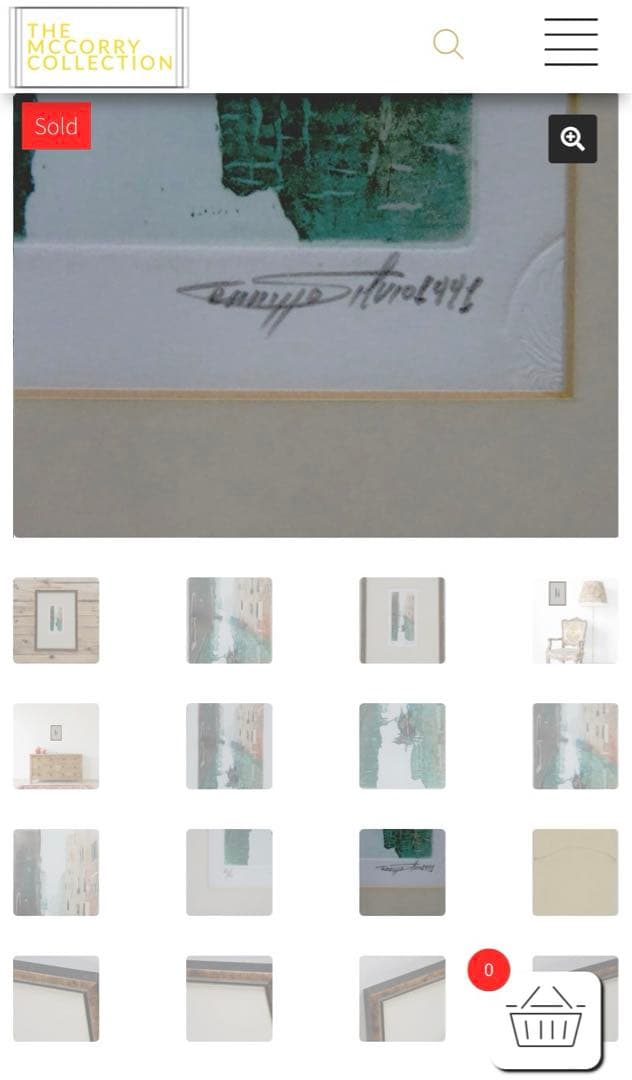 silvio cannizzo 絵 絵画 リトグラフ イタリア ヴェネツィア風景