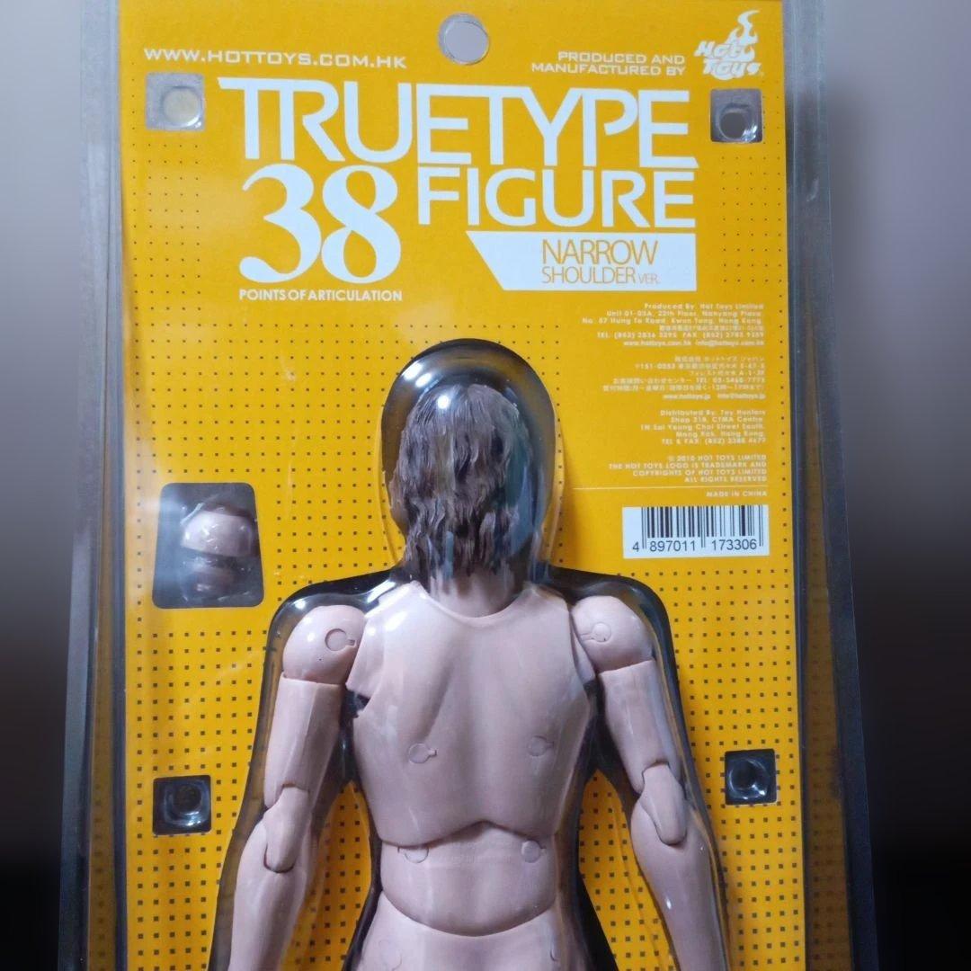 ホットトイズトゥルータイプ1/6 白人男性素体 TTM14 ナローショルダー