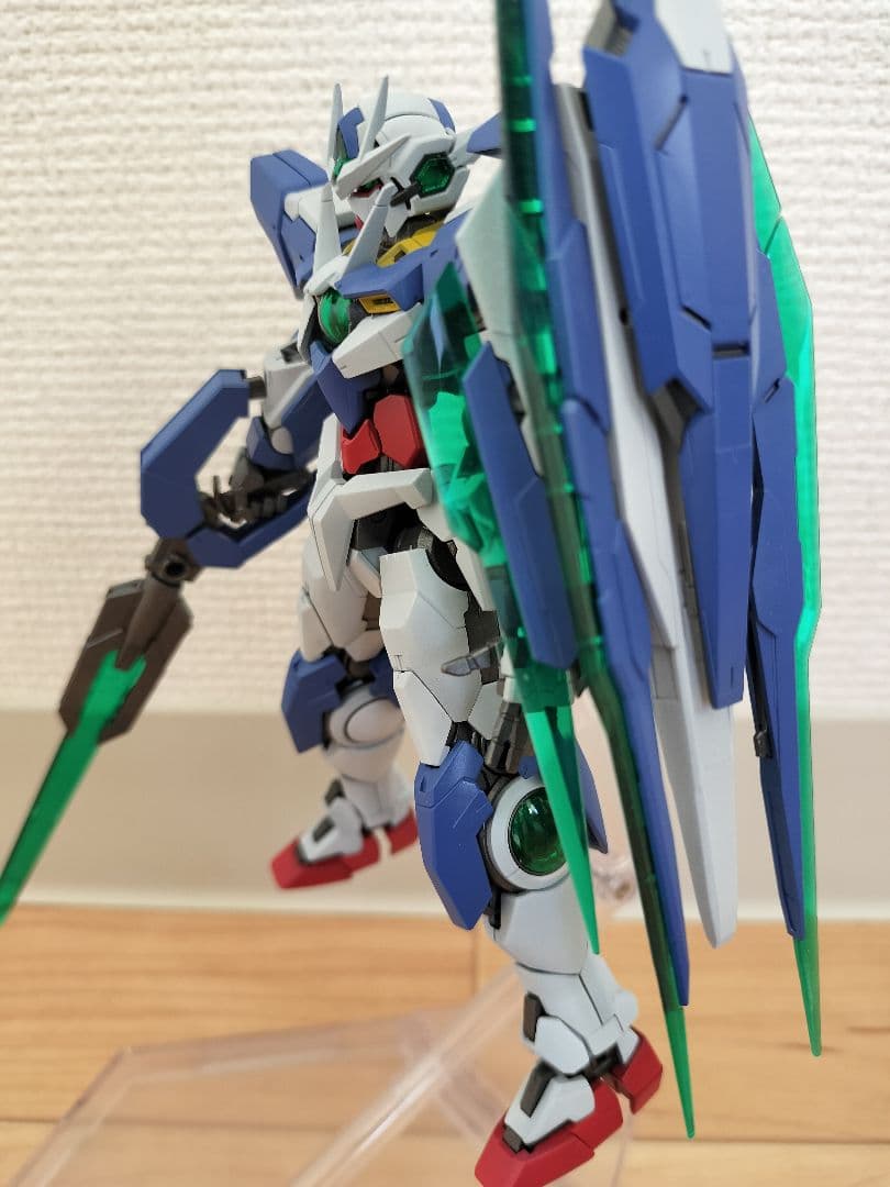 塗装完成品RGダブルオークアンタ