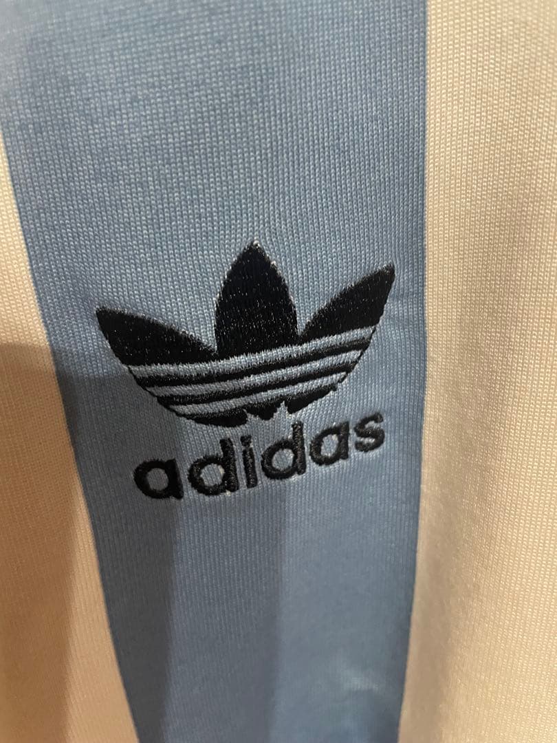 アディダスオリジナルス アルゼンチン 代表1986復刻ユニフォームシャツ