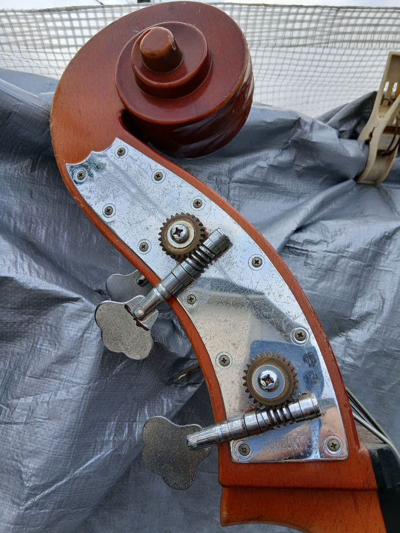 専用　スズキ コントラバス ウッドベース No.86 サイズ4/4 １９８７製造