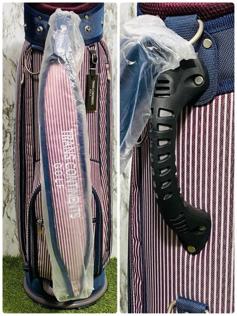【新品未使用品】トランスコンチネンツ TCCB-015 カート式 キャディバッグ