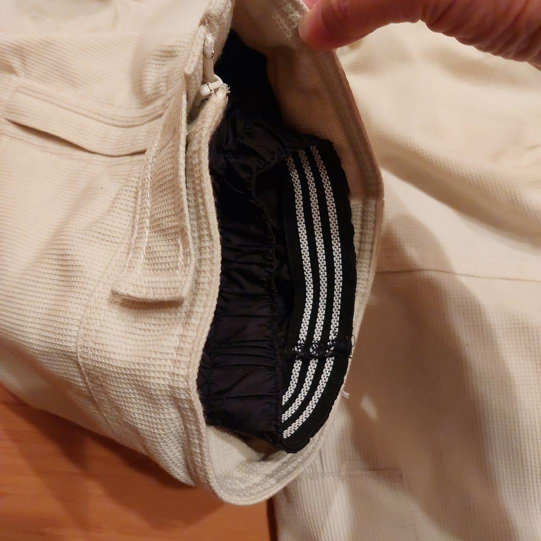 ellesse スキーウェア 赤 白 フード付き