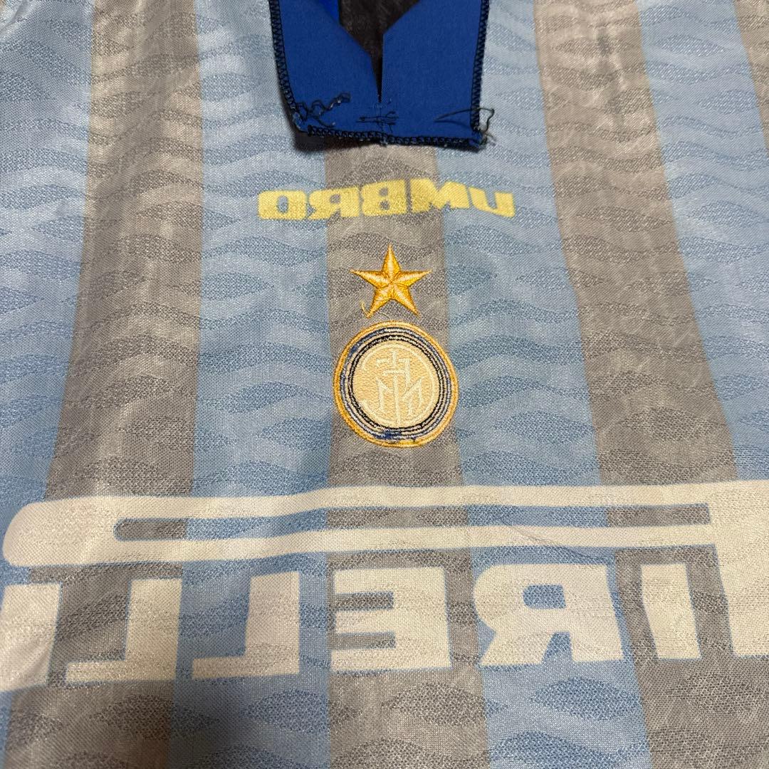 インテル アンブロ ユニフォーム エンブレム刺繍 1996-1997 M