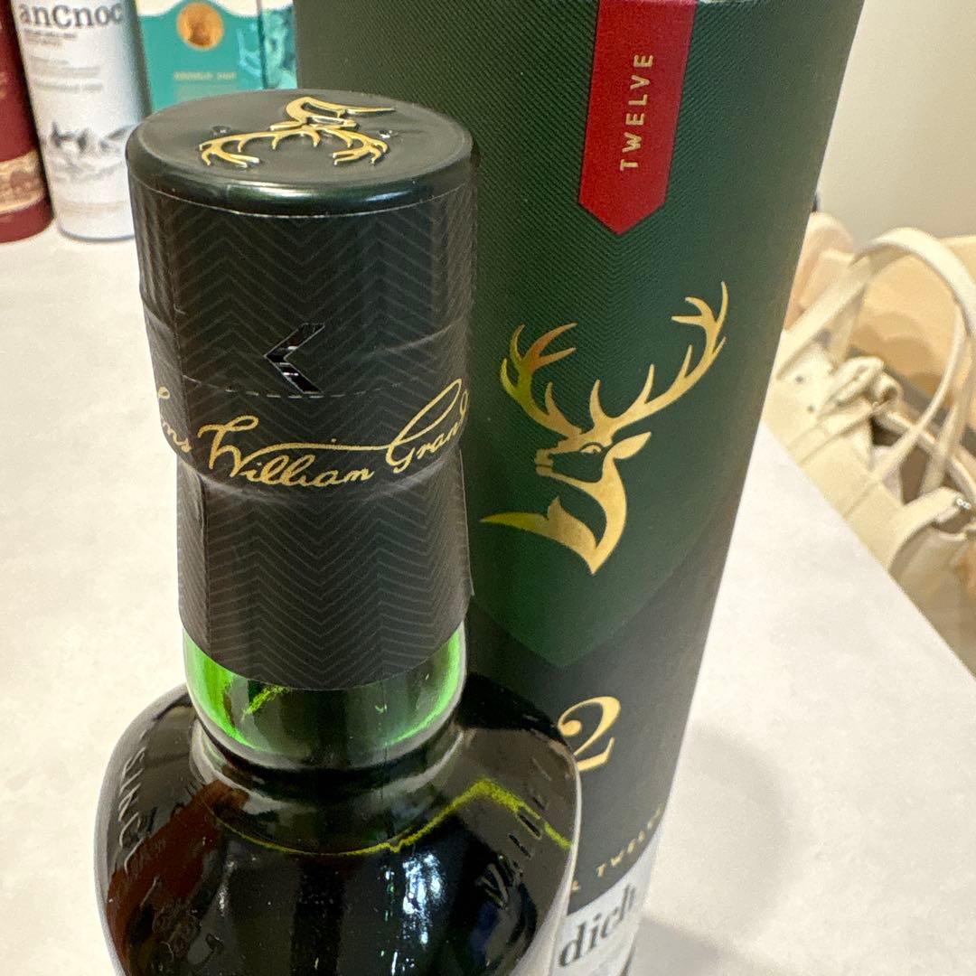 グレンモーレンジ&グレンフィディック 12年　シングルモルトウイスキー2本セット