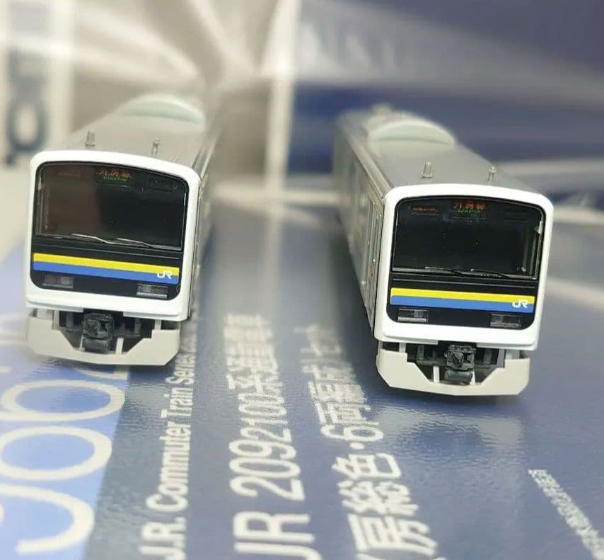 JR 209系 2100番台 房総色6両 精密仕上品リアル化 TOMIX