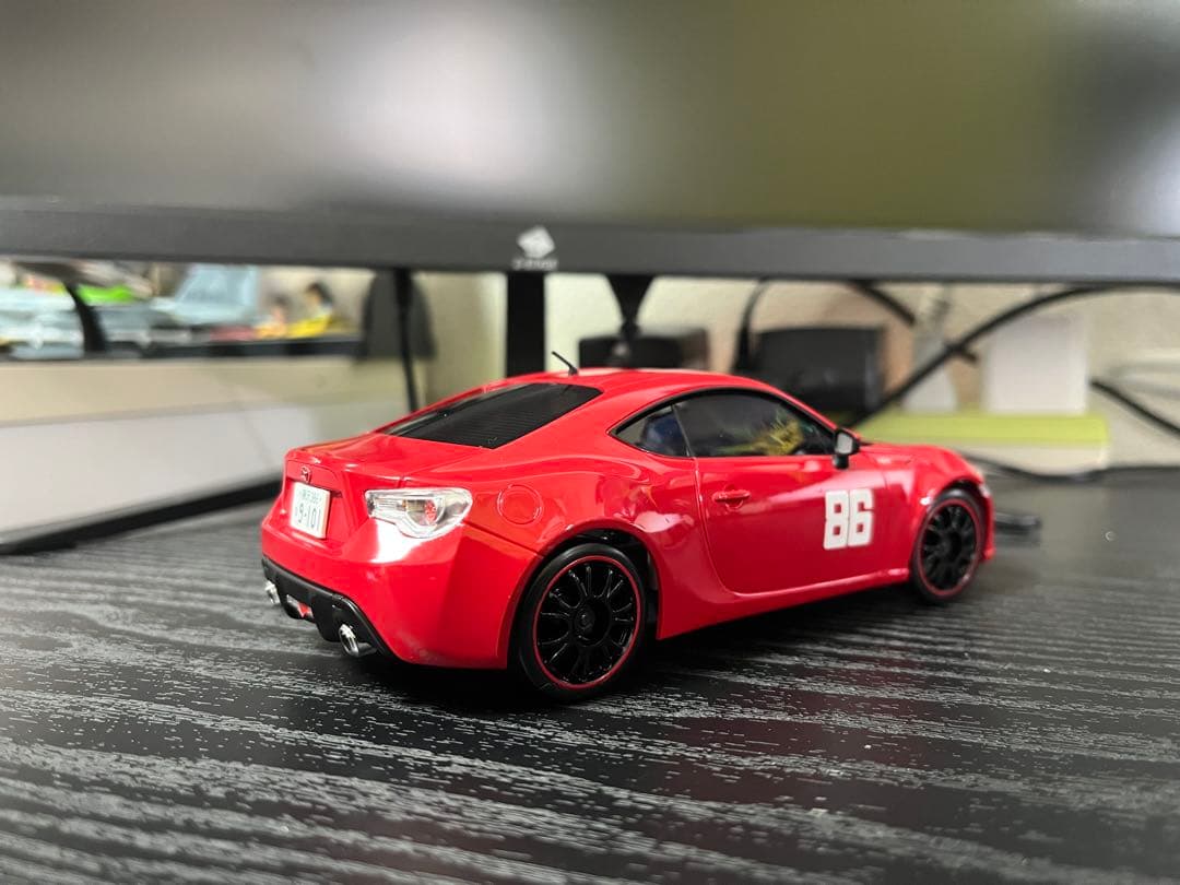 京商 ミニッツ AWD トヨタ86 MFゴースト オプション付