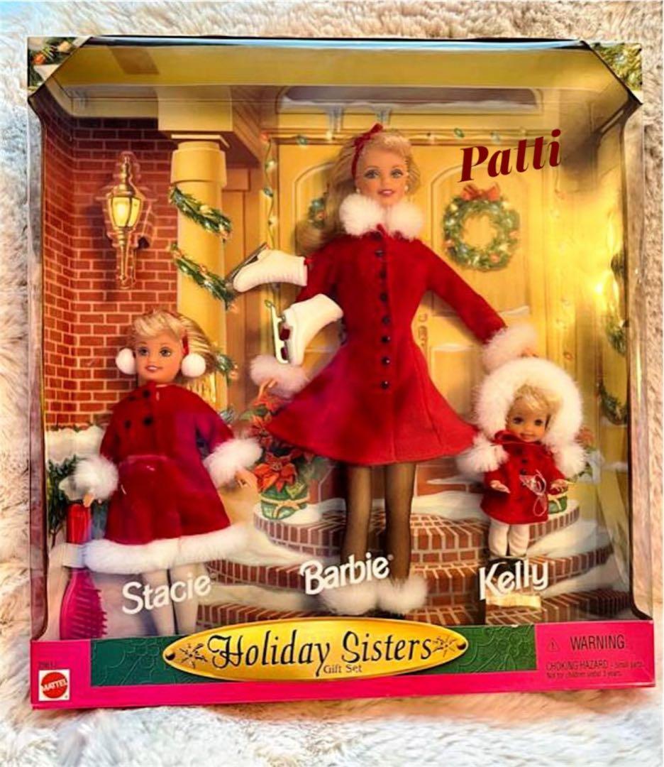 Barbie★クリスマスset✴︎バービー人形3体set✴︎未開封★