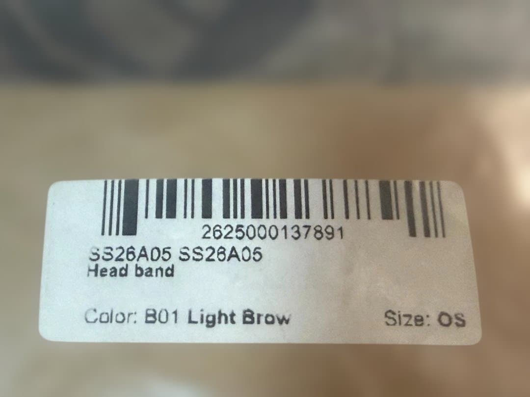 新作 salsation サルセーション Head band フリーサイズ