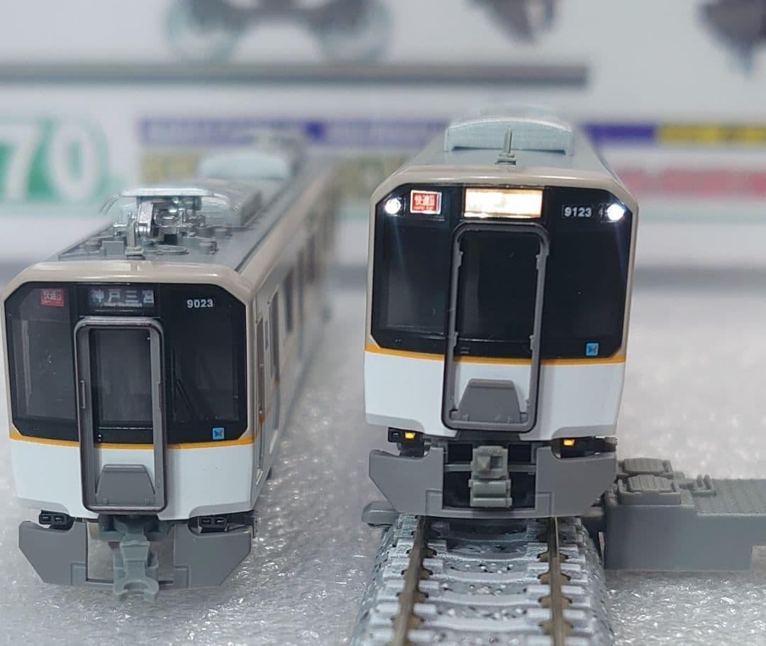 フルカラー 近鉄 9020系 シリーズ21 増結 T+T 1ヵ所のみ行き先点灯