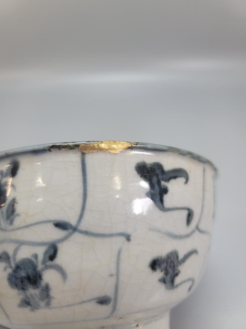 中国 舎利 染付 碗 DT231