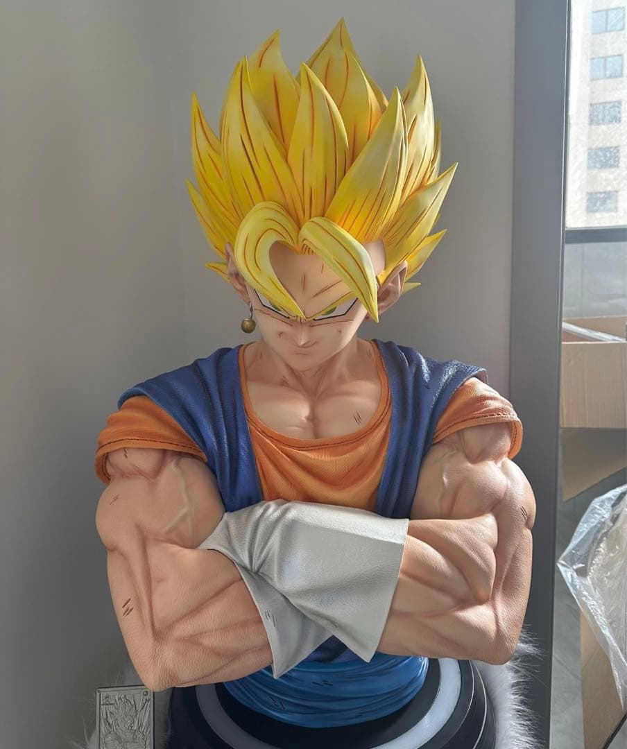 ドラゴンボール 1／1スケール ベジット 胸像 フィギュア ガレージキット