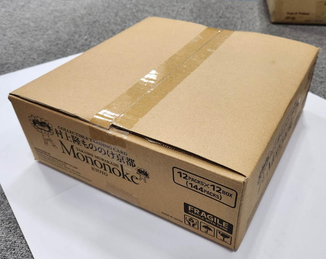 村上隆 もののけ京都Mononoke 英語版 KYOTO 1カートン 12BOX