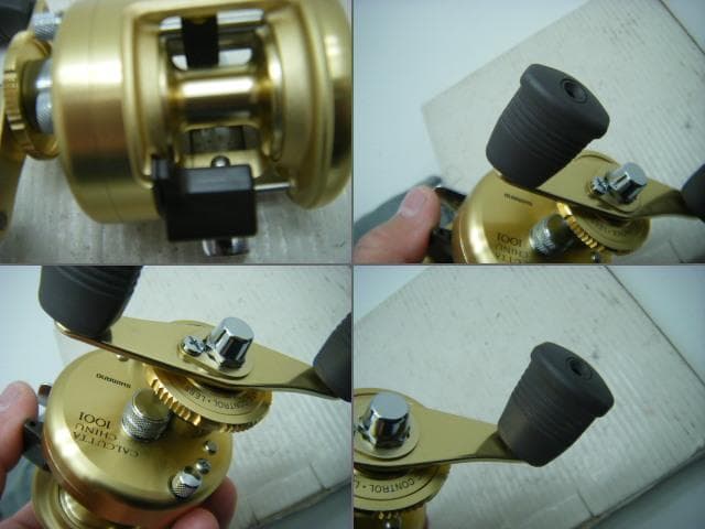 即決！◆超美品！シマノ カルカッタ チヌ 1001◆黒鯛 左巻き