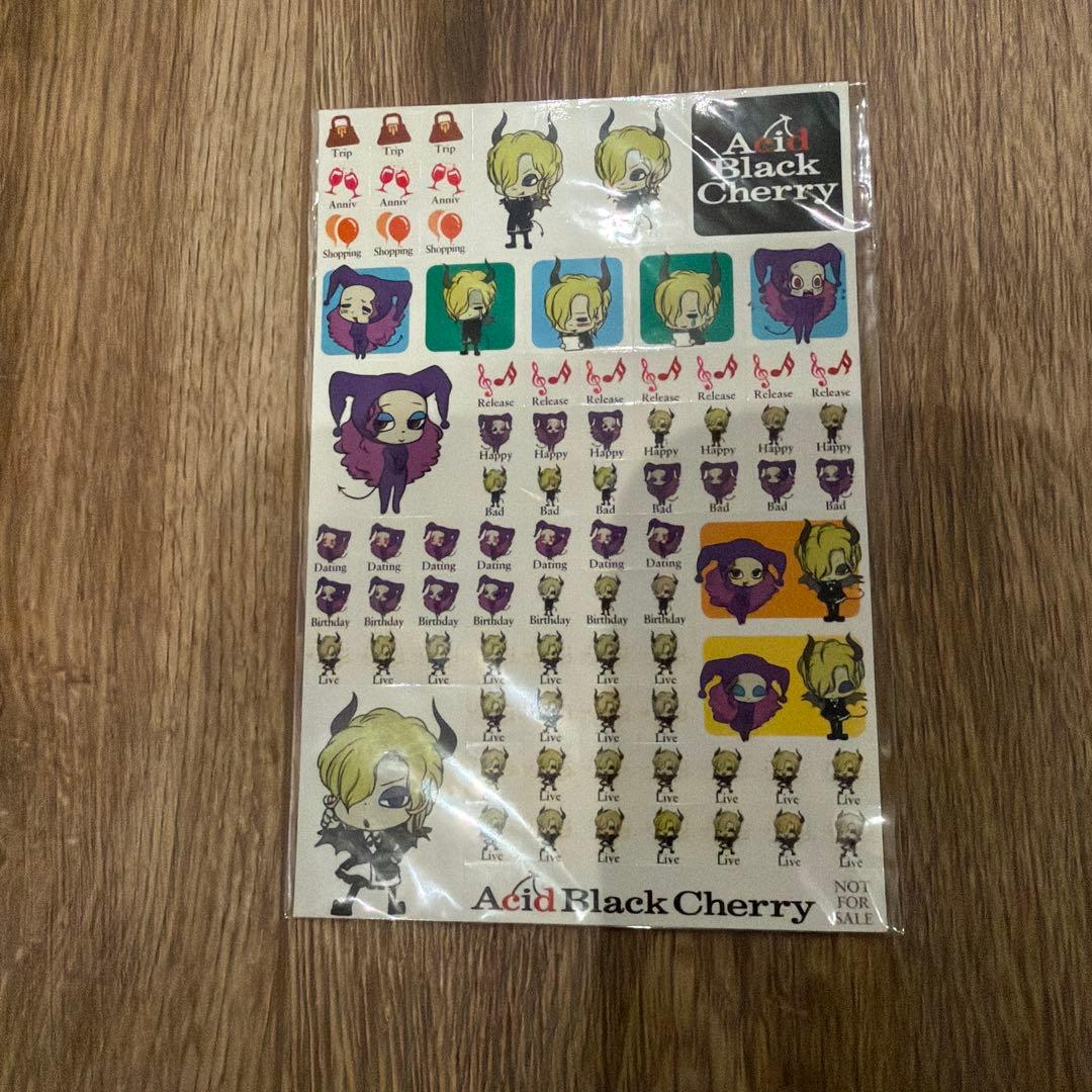 Acid Black Cherry ステッカー 17枚セット