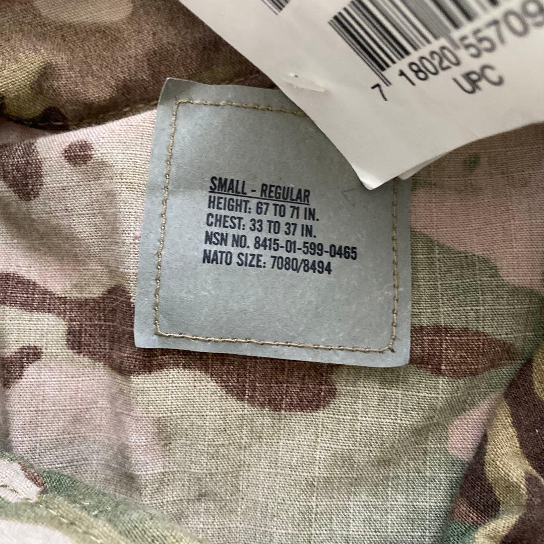 アメリカ陸軍　BDU　OEFCP 米陸軍　実物　マルチカム　Sサイズ