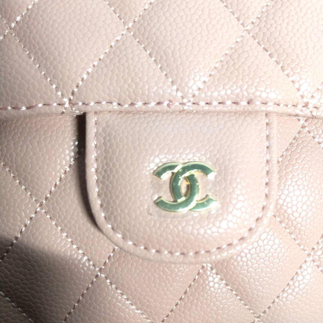 新品ピンクCHANELノベルティショルダーバックゴールドチェーンVIP限定