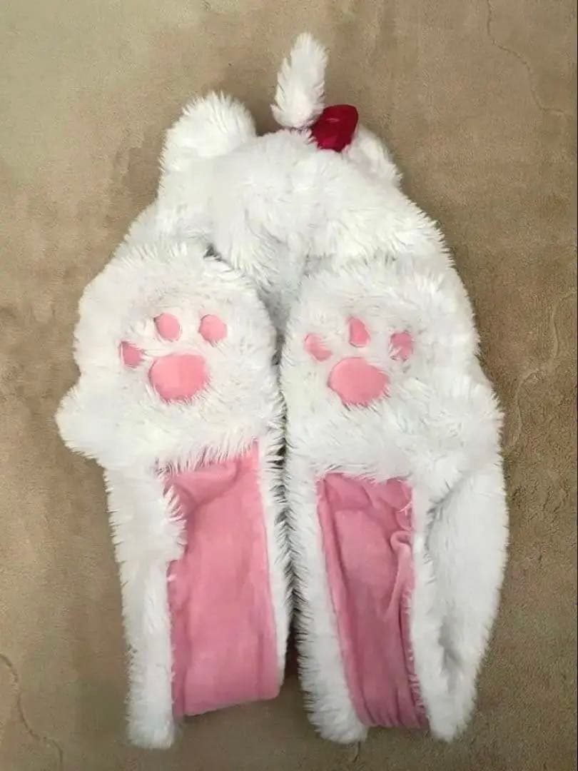 ディズニー マフラーキャップ マリーちゃん ファンキャップ マリー