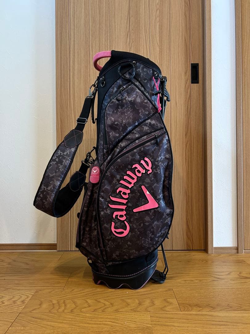 Callaway キャロウェイ キャディバッグ スタンド カモ 迷彩 カバー付き