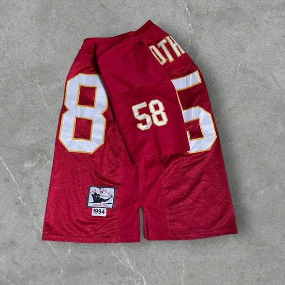 90s NFL チーフス ゲームシャツ 48サイズ デリックトーマス #58