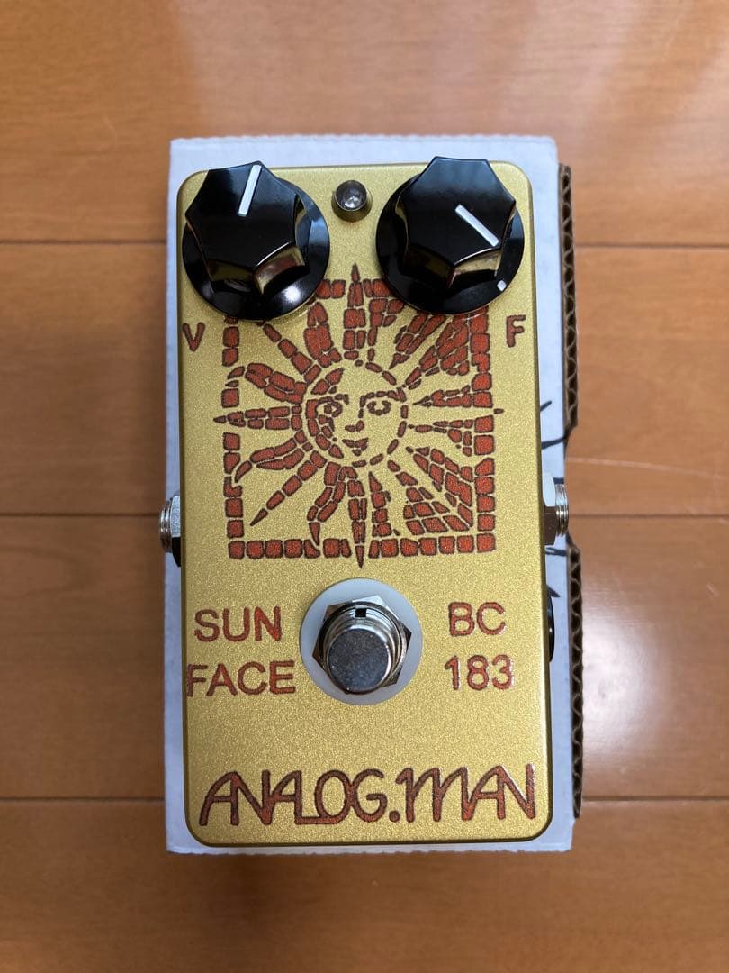 新品 Analogman Sunface Fuzz BC183 DCオプション