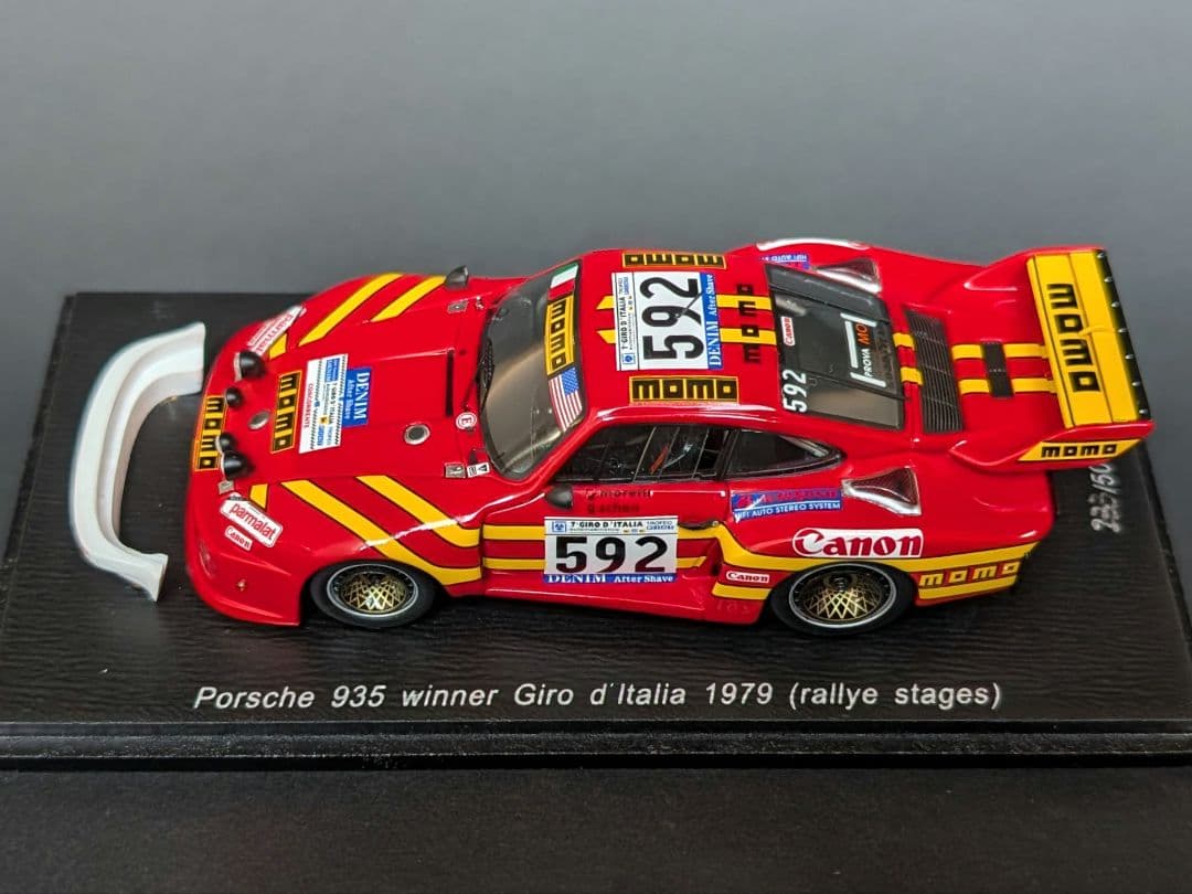 スパーク 1/43 ポルシェ 935 1979年 ジロ・デ・イタリア 優勝