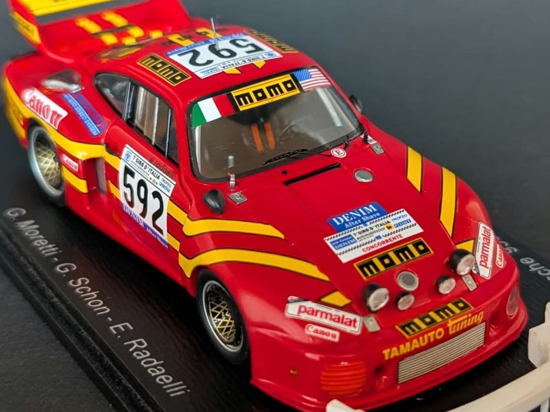 スパーク 1/43 ポルシェ 935 1979年 ジロ・デ・イタリア 優勝