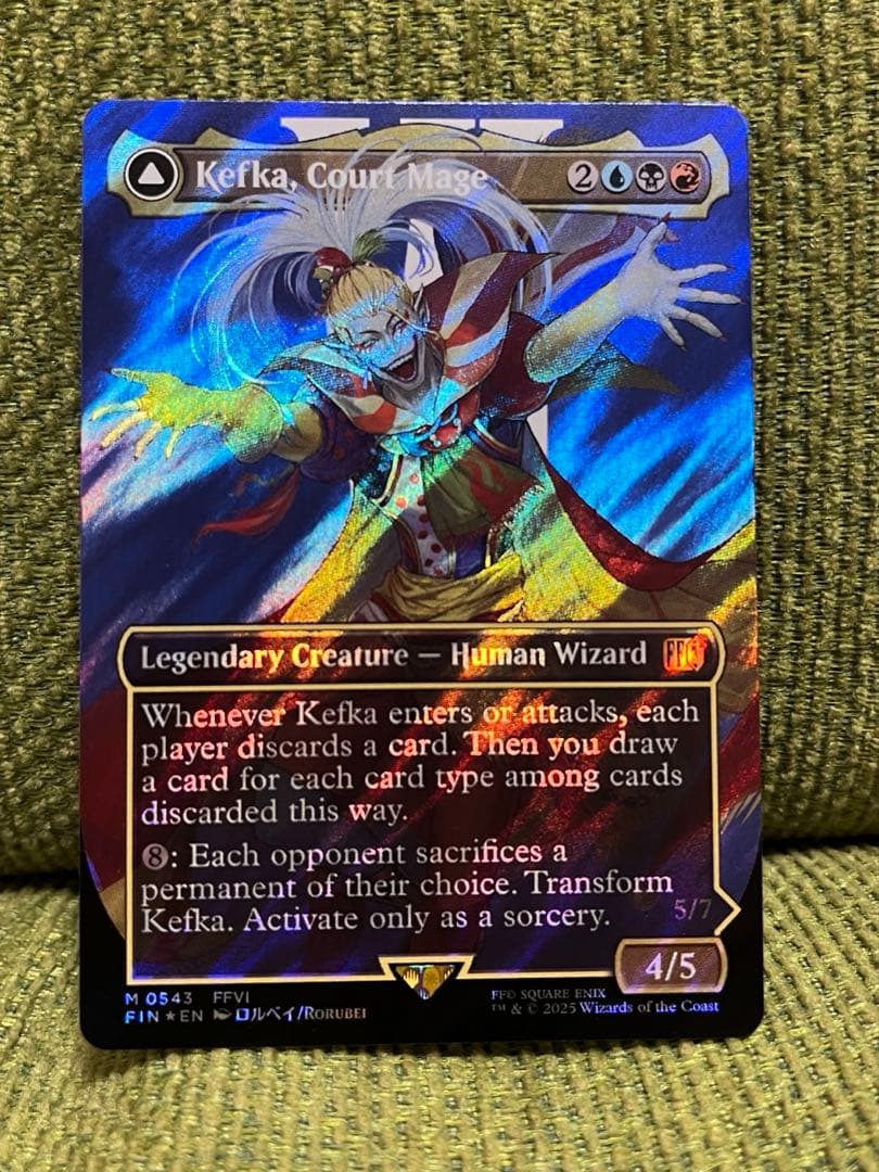 MTG 人造魔導士、ケフカ ボーダーレス サージ Foil 英語