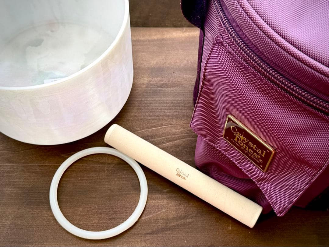 アルケミークリスタルボウル・マザーオブプラチナ　9インチ