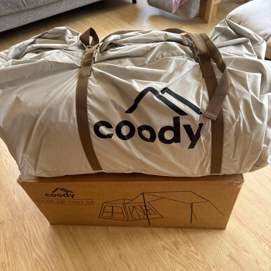 【新品未使用】coody エアテント5.8