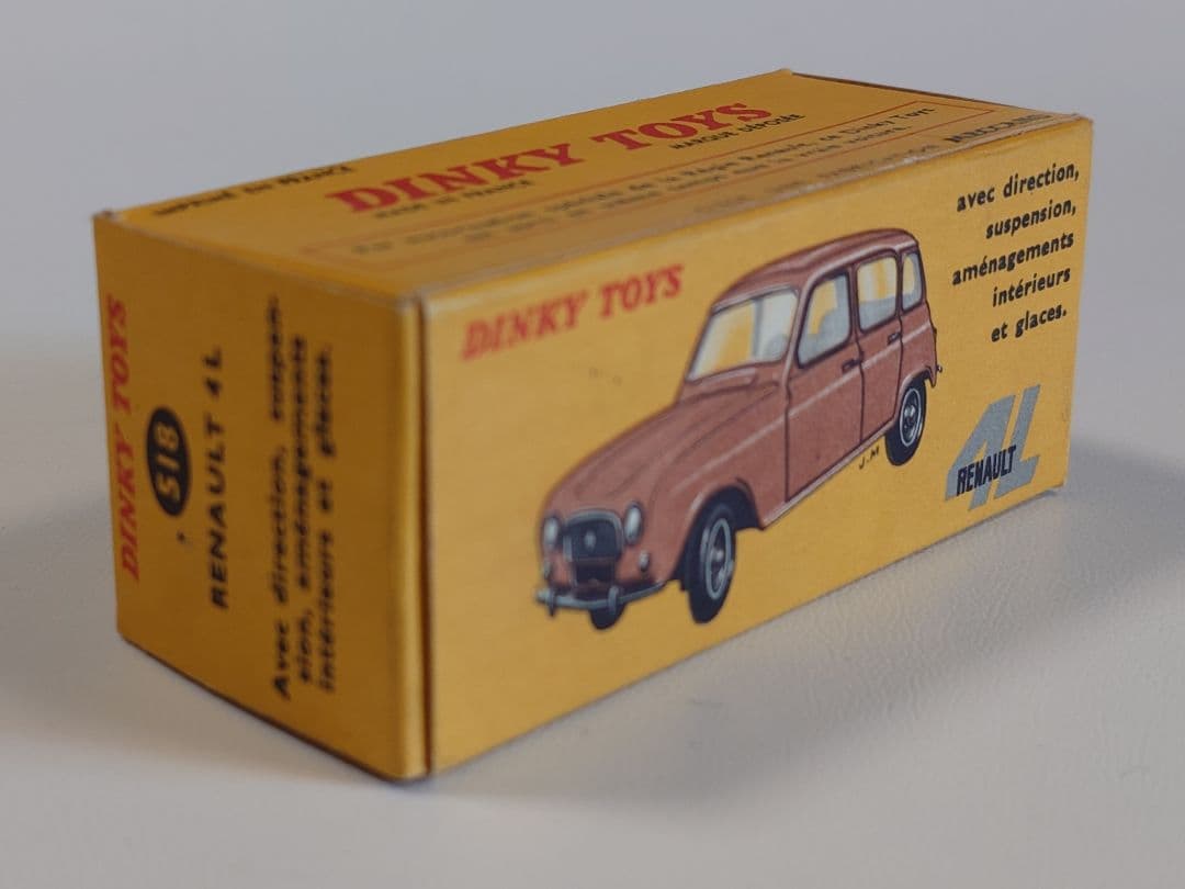 ミニカー DINKY No.518 RENAULT 4L