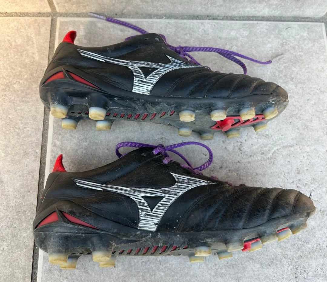 MIZUNO モレリアNEO4 スパイク 黒 22cm シューズ袋付き