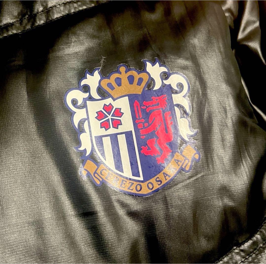 支給品セレッソ大阪 ハーフダウンコート/ベンチコート/フード脱着 L