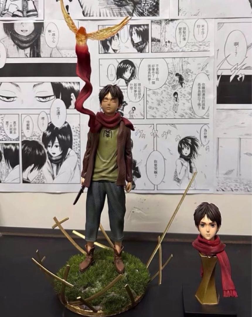 進撃の巨人  エレン フィギュア ガレージキット  GK完成品 A版