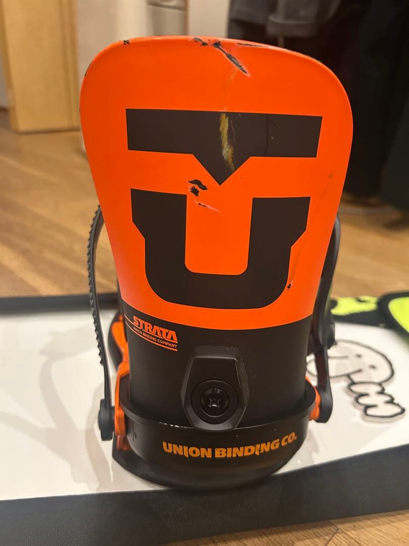 UNION STRATA ビンディング オレンジ