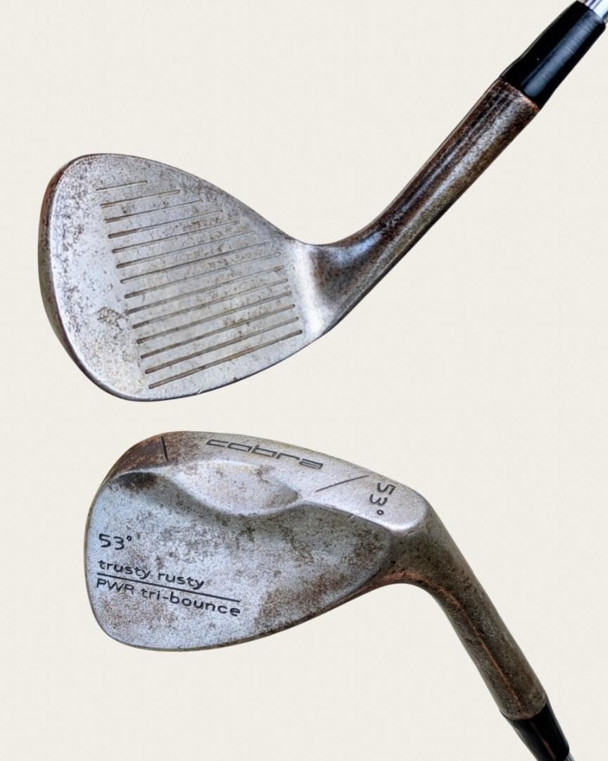 コブラCobra TRUSTY RUSTY tri-bounce 49°&53°