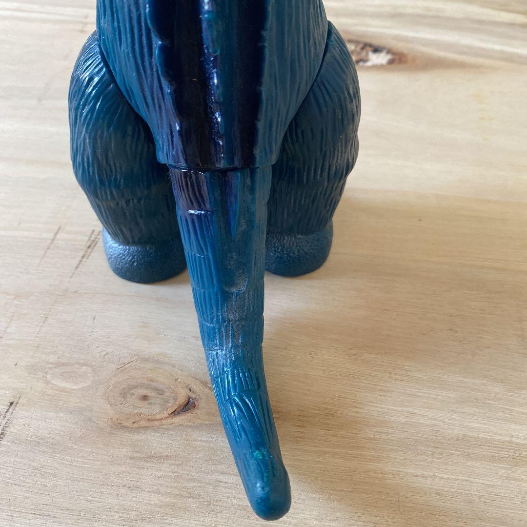 ゴジラ　50年以上前　フィギュア　赤目　 ソフビ　　ブルマァク