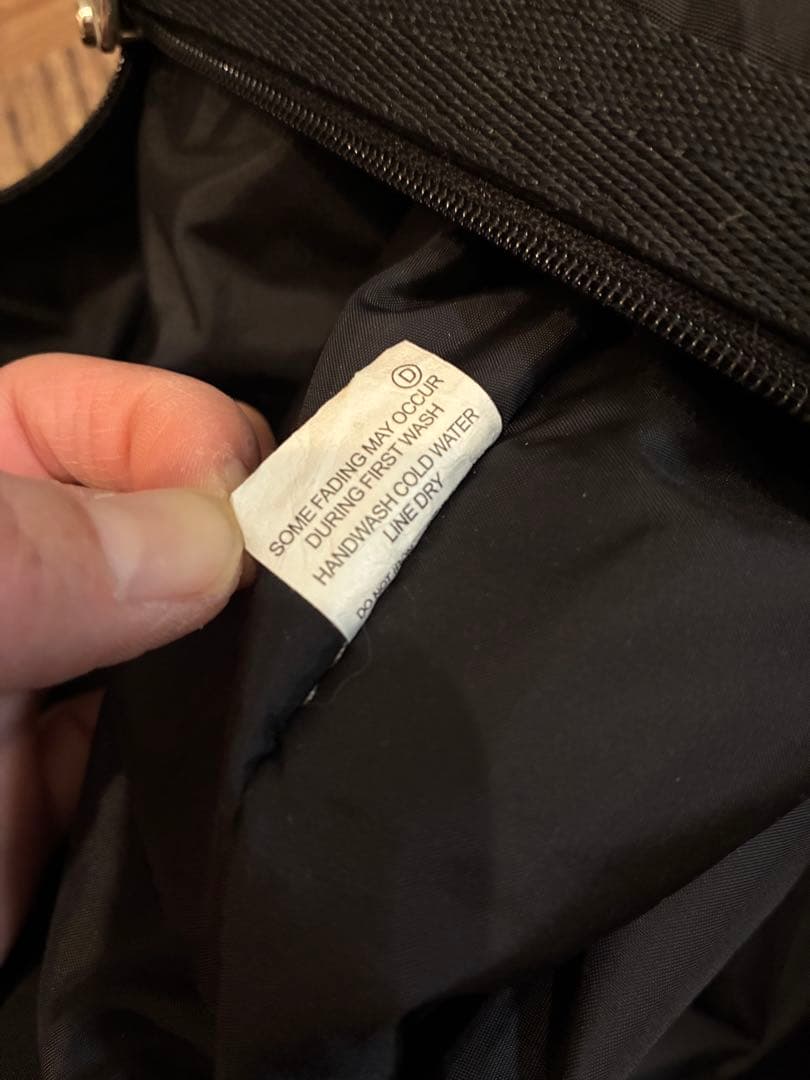 新品同　レスポートサック ボストンバッグ　オールブラック