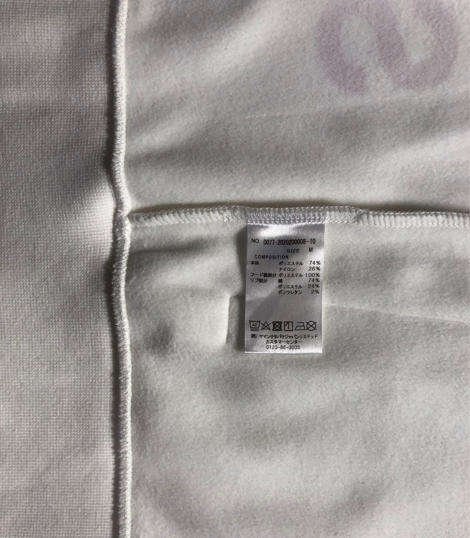 美品　サマンサタバサ　ゴルフ　under25 M 裏起毛　スウェットパーカー