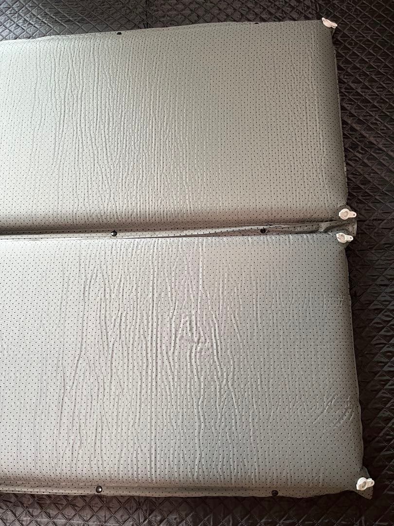 2個セット インフレーターマット シングル 8cm タンスのゲン 収納袋付き